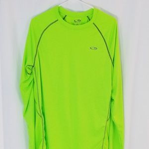 Champion Duo-Dry Long Sleeve Shirt Size Large